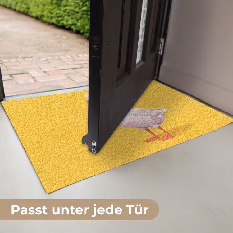 Eend - Zonnebril - Geel Deurmat klein -USP_DE