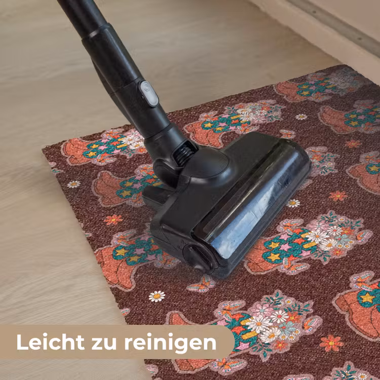 Donker - Cowboy - Laars - Patroon Deurmat klein 898 -reinigen_DE
