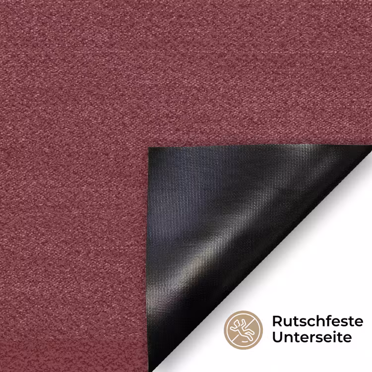 Dark - Garnet - Rood Deurmat klein 898 -antislip_DE