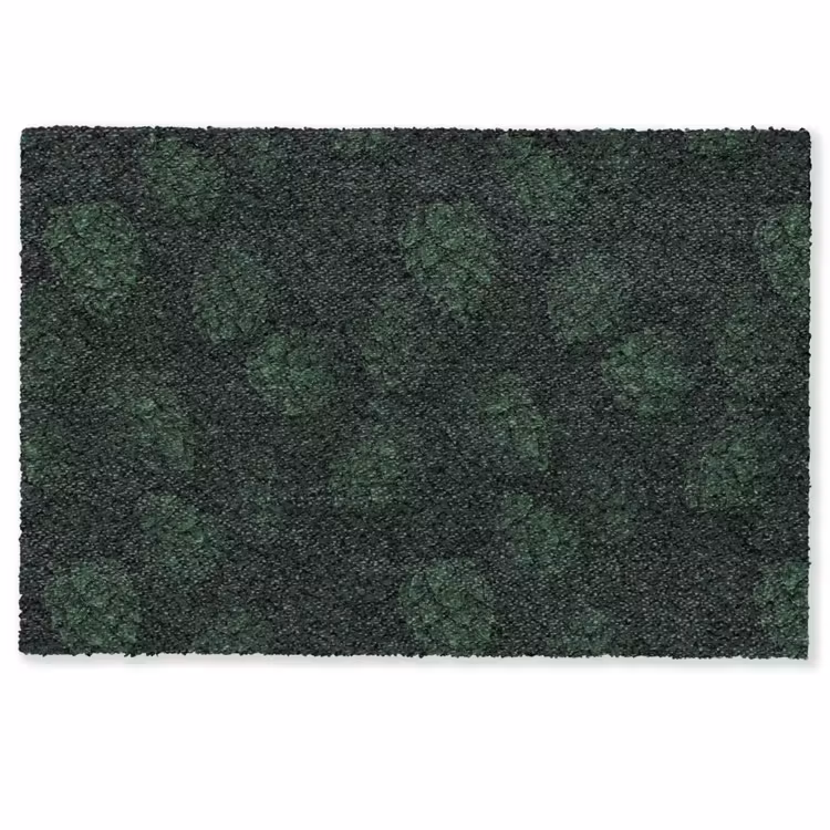 Donker - Groen - Hopbellen - Botanisch - Illustratie Deurmat klein 898 -zkaufland3d