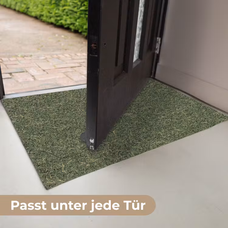 Donker - Groen - Krullend - Botanisch Deurmat klein 898 -USP_DE