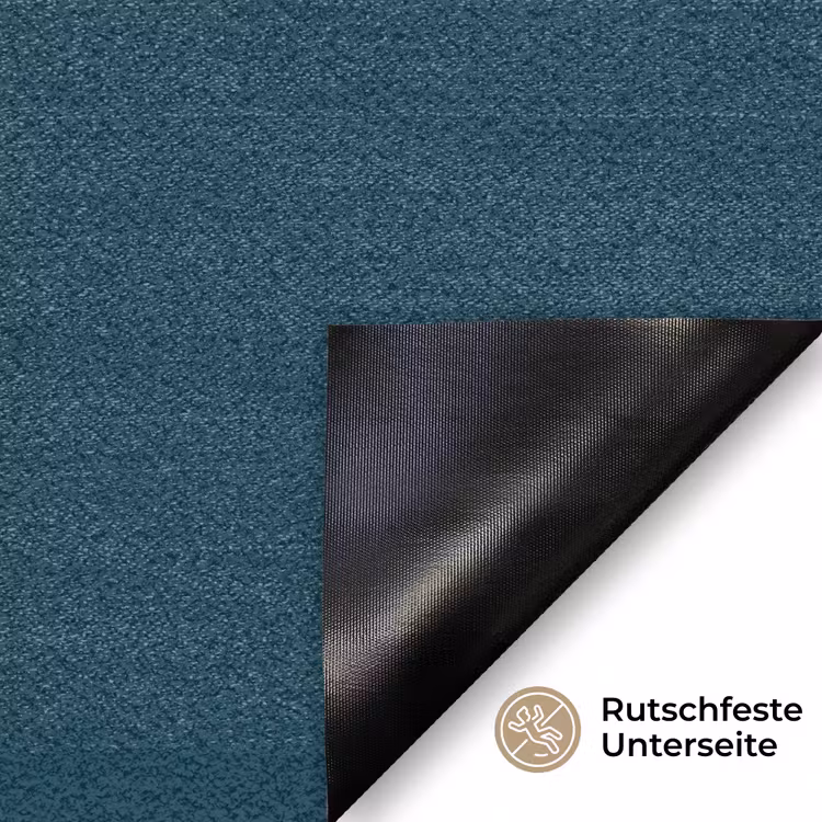 Dark - Indigo - Blauw Deurmat klein 898 -antislip_DE