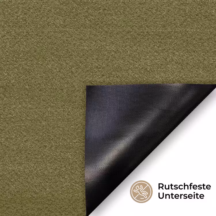 Dark - Olive - Groen Deurmat klein 898 -antislip_DE