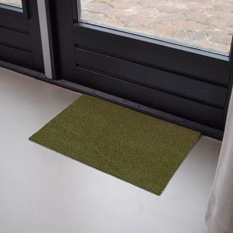 Dark  - Olive - Groen Deurmat klein 898 -sfeer2