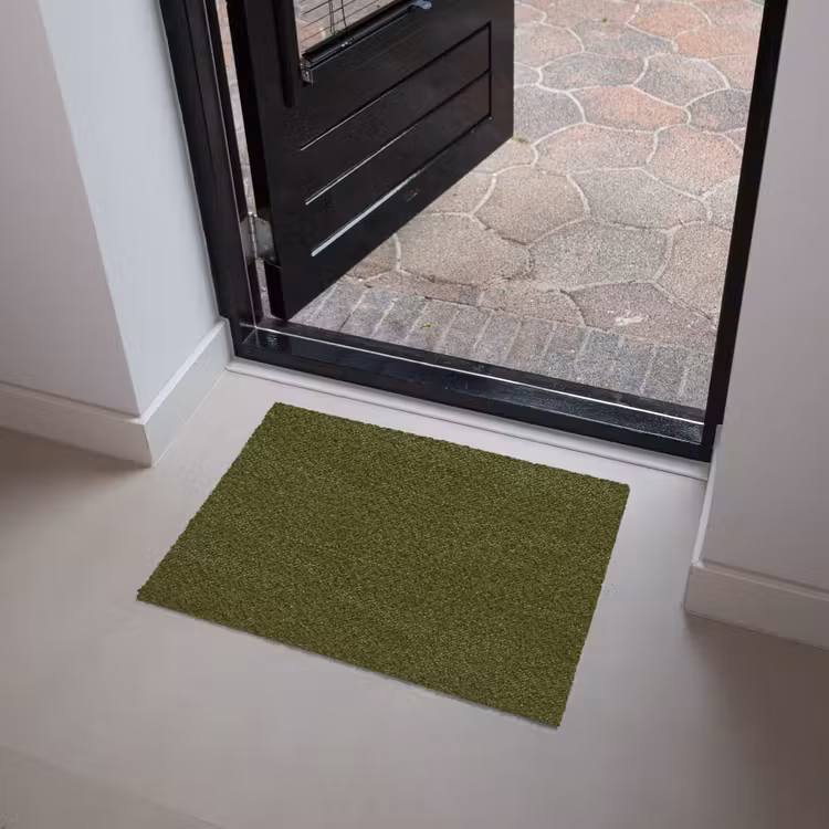 Dark  - Olive - Groen Deurmat klein 898 -sfeer5