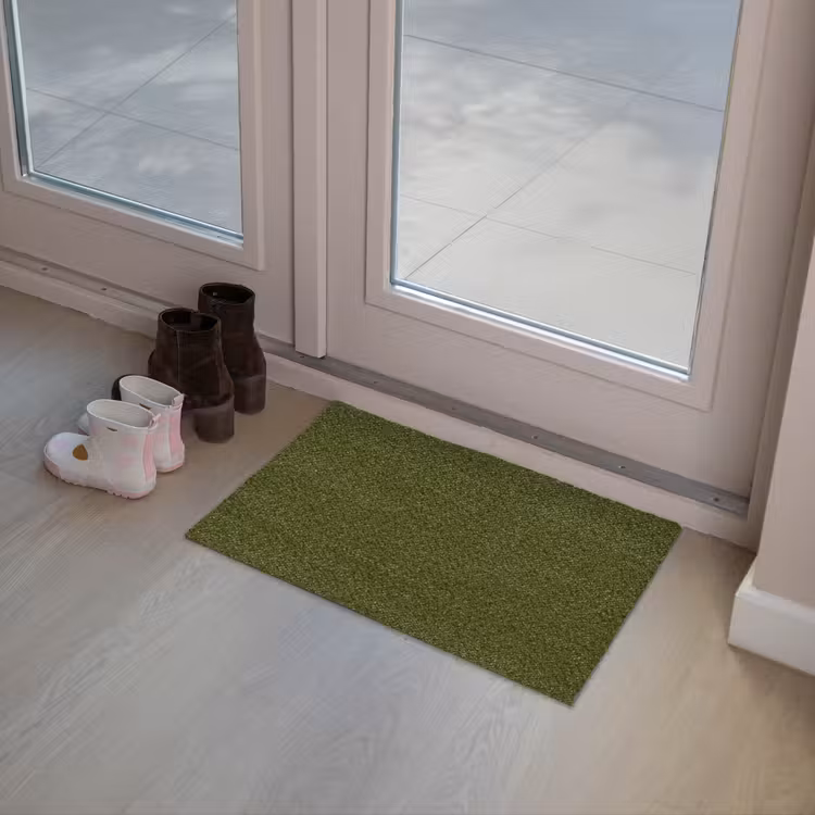 Dark  - Olive - Groen Deurmat klein 898 -sfeer3