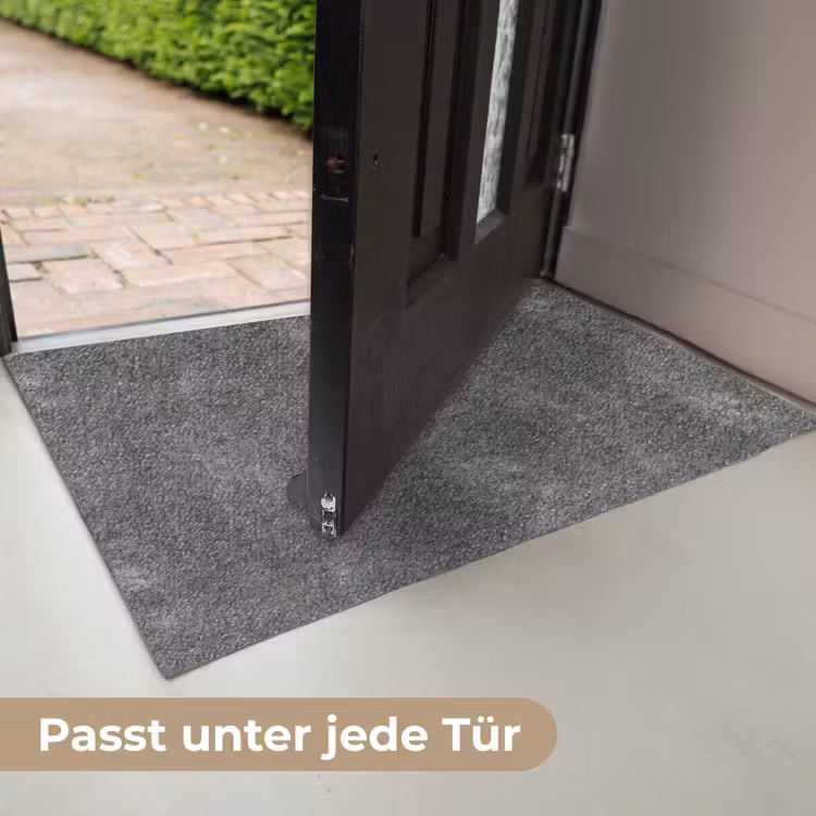 Donkergrijs - Ruw - Beton Deurmat klein 898 -USP_DE