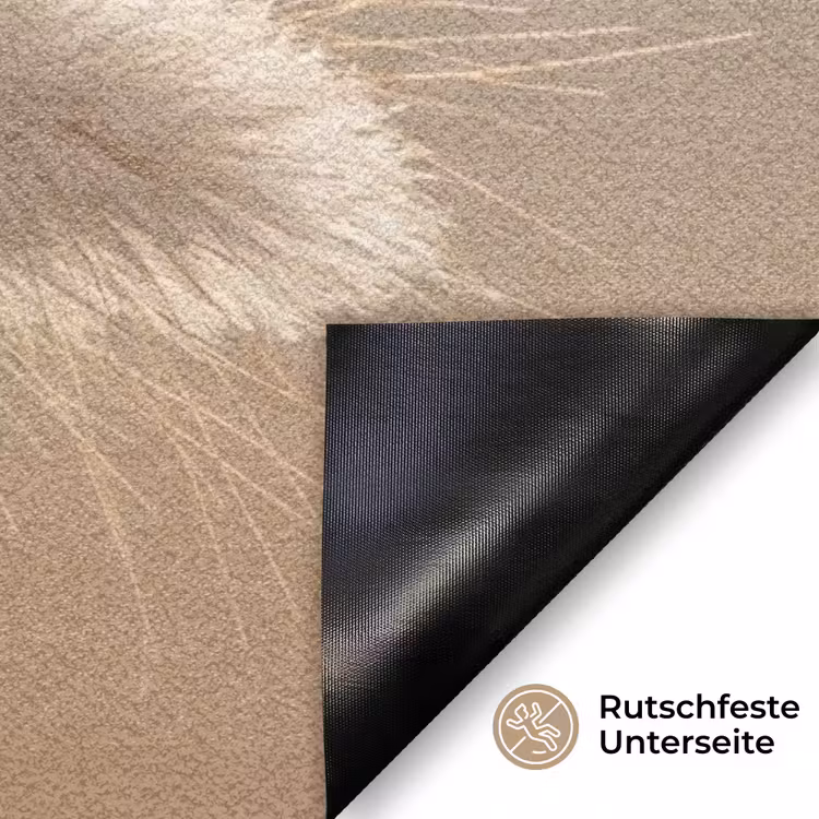 Hazestaartgras - Graanharen - Zonlicht Deurmat klein -antislip_DE