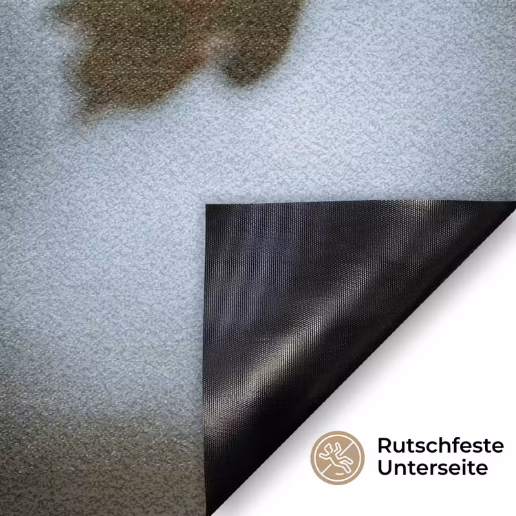 Eikel - Eikenblad - Bos - Herfst - Natuur Deurmat klein -antislip_DE