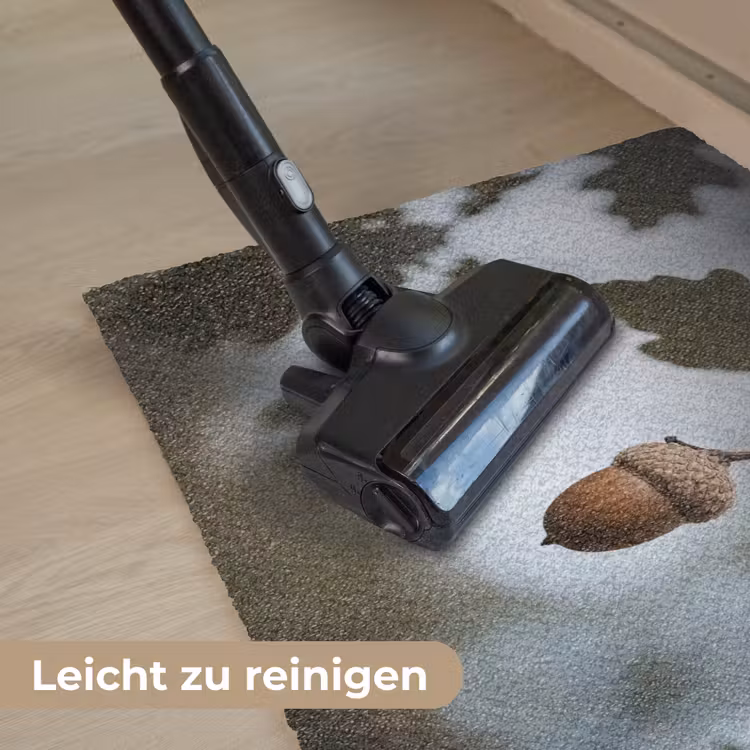 Eikel - Eikenblad - Bos - Herfst - Natuur Deurmat klein -reinigen_DE