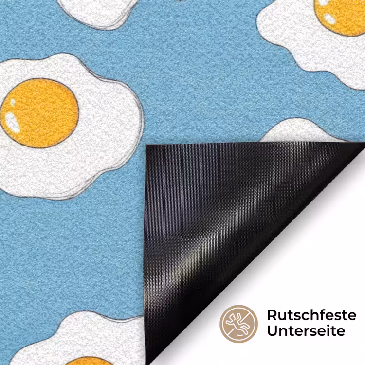 Eieren - Dooiers - Blauw Deurmat klein 898 -antislip_DE