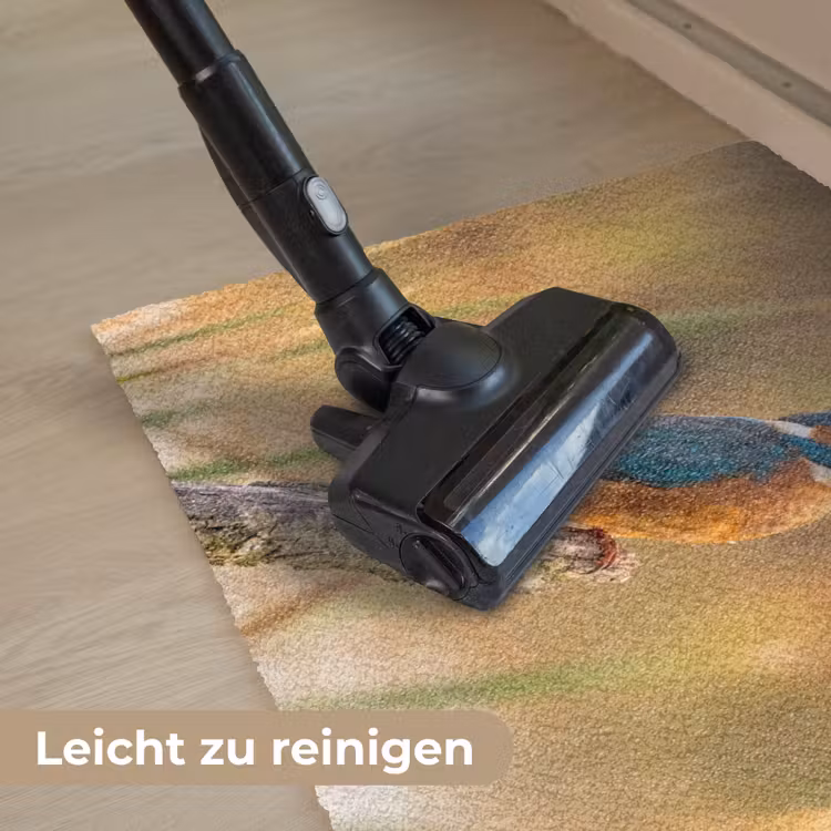 IJsvogel - Tak - Water - Kleurrijk - Levendig Deurmat klein -reinigen_DE
