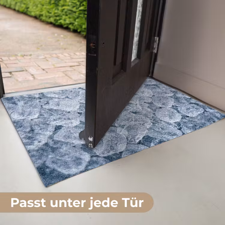 Ijsblokjes - Water - Blauw Deurmat klein -USP_DE