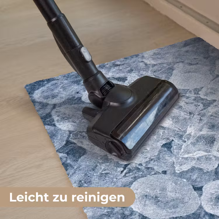 Ijsblokjes - Water - Blauw Deurmat klein -reinigen_DE