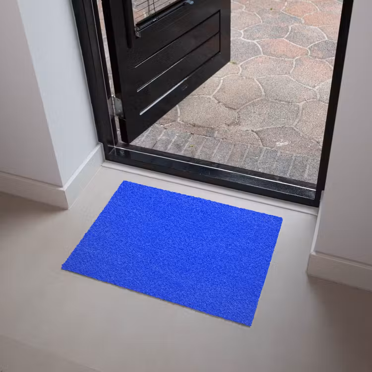 Electric - Blue - Blauw Deurmat klein 898 -sfeer5