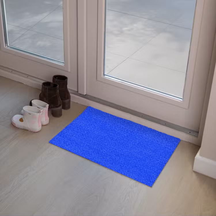Electric - Blue - Blauw Deurmat klein 898 -sfeer3