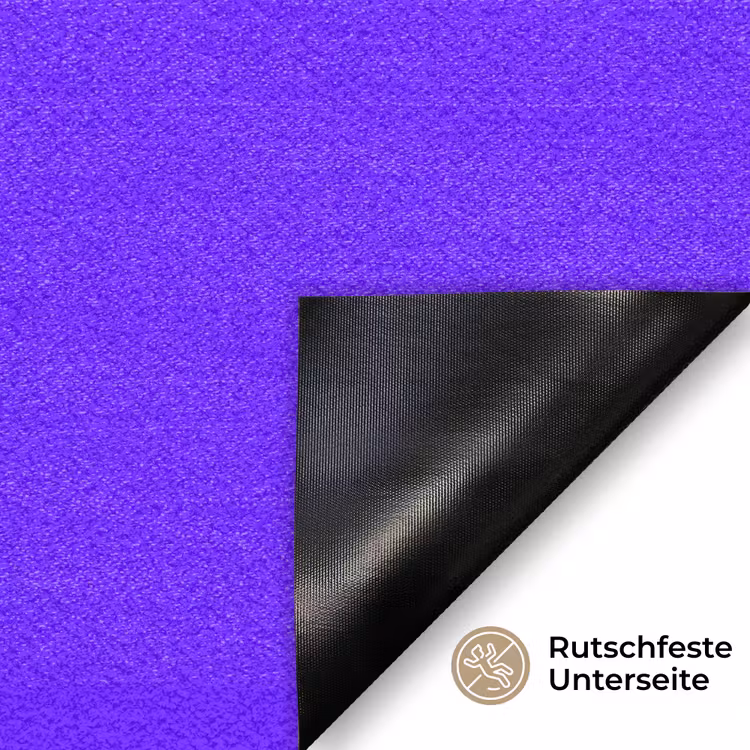 Electric - Indigo - Paars Deurmat klein 898 -antislip_DE