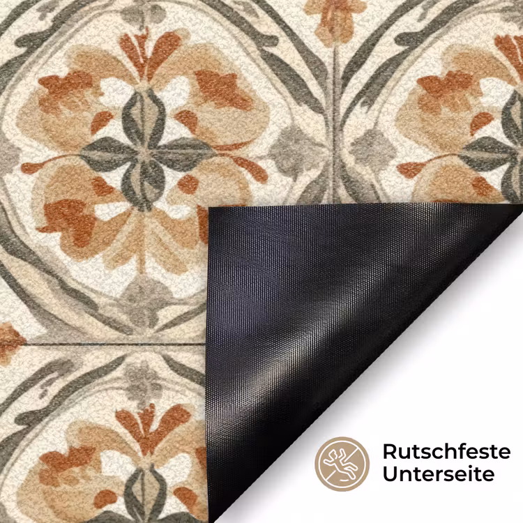 Elegant - Antiek - Kleurrijk Deurmat klein 898 -antislip_DE