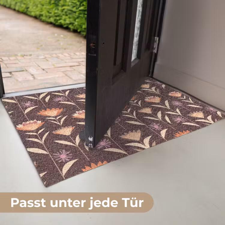 Elegant - Retro - Bruin Deurmat klein 898 -USP_DE