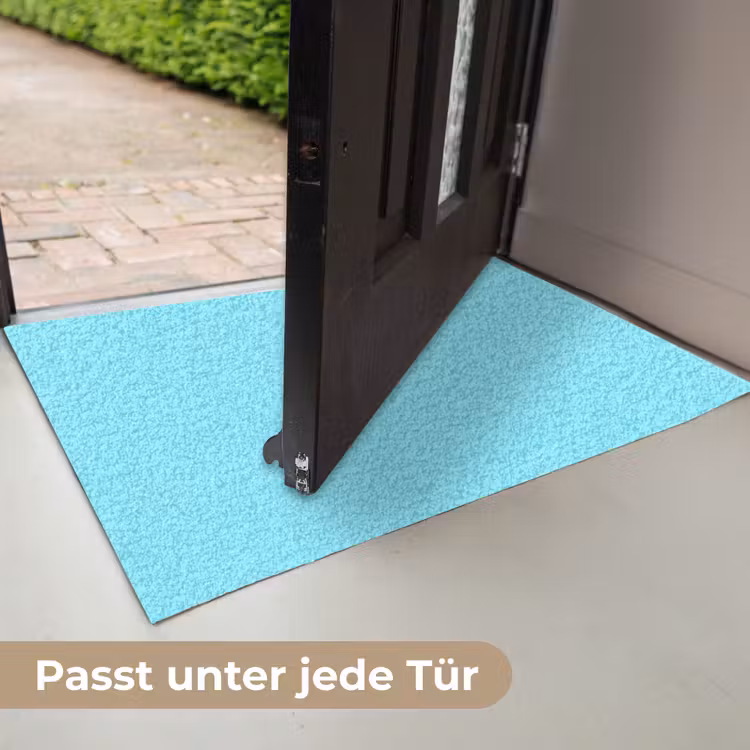 Electric - Cyan - Blauw Deurmat klein 898 -USP_DE