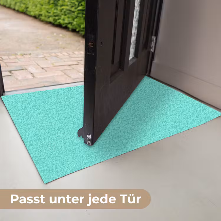 Electric - Cyan - Turkoois Deurmat klein 898 -USP_DE