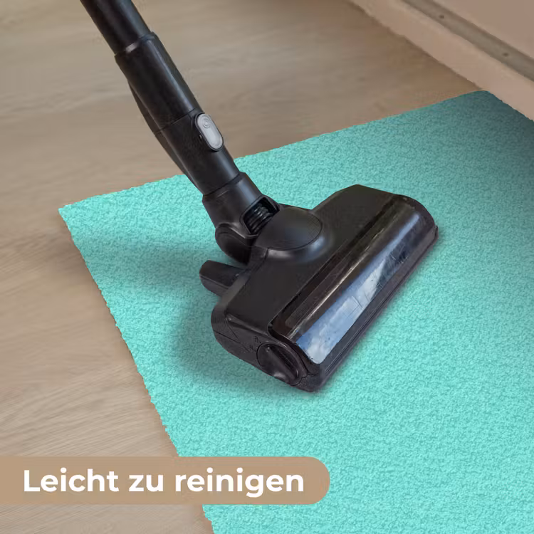 Electric - Cyan - Turkoois Deurmat klein 898 -reinigen_DE