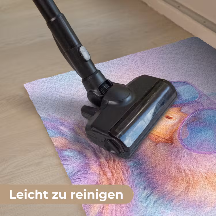 Eend - bril - Pastel Deurmat klein -reinigen_DE