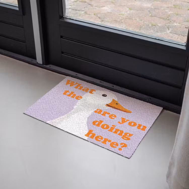 Duck - Animal - Quote Deurmat klein -sfeer2