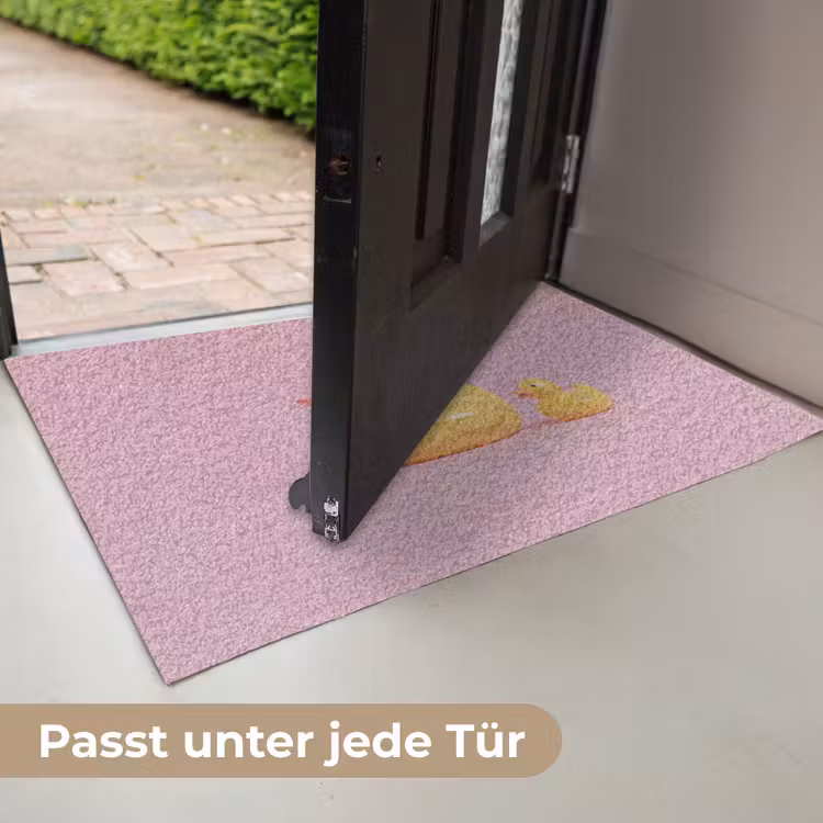 Eendjes - Vrolijk - Roze Deurmat klein -USP_DE