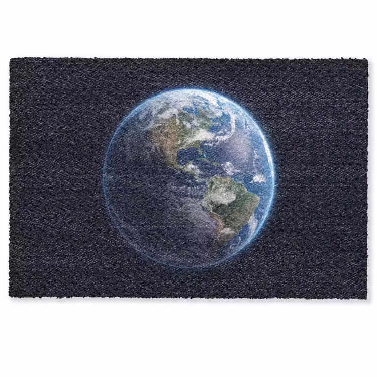 Fußmatte - Erde – Weltraum – Kosmos - Aarde - Ruimte - Kosmos Deurmat klein