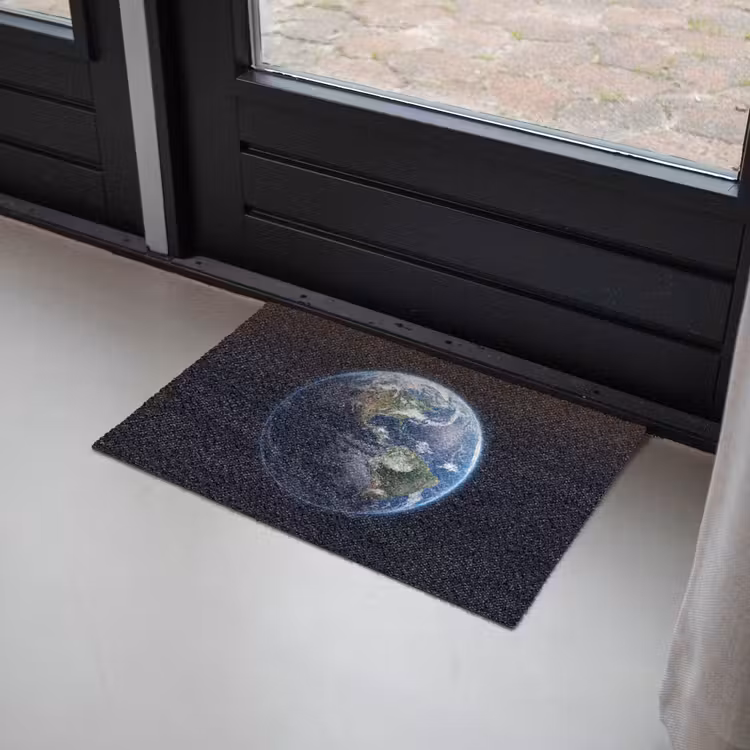 Fußmatte - Erde – Weltraum – Kosmos - Aarde - Ruimte - Kosmos Deurmat klein