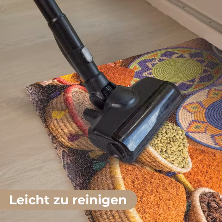 Fußmatte - Essen – Farbenfroh – Kultur - Eten - Kleurrijk - Cultuur Deurmat klein
