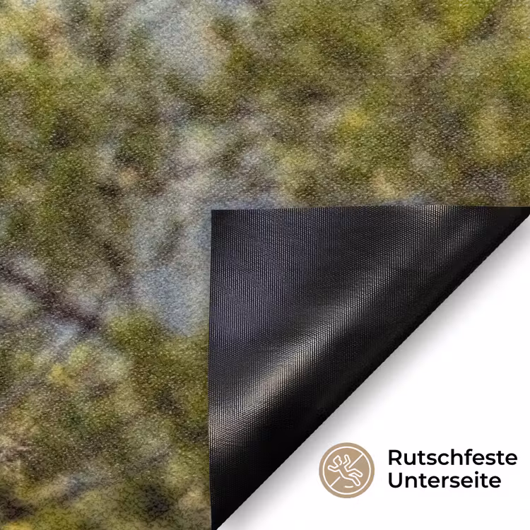 Uil - Oehoe - Bomen - Natuur Deurmat klein -antislip_DE