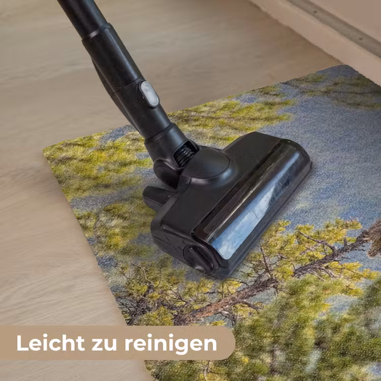 Uil - Oehoe - Bomen - Natuur Deurmat klein -reinigen_DE