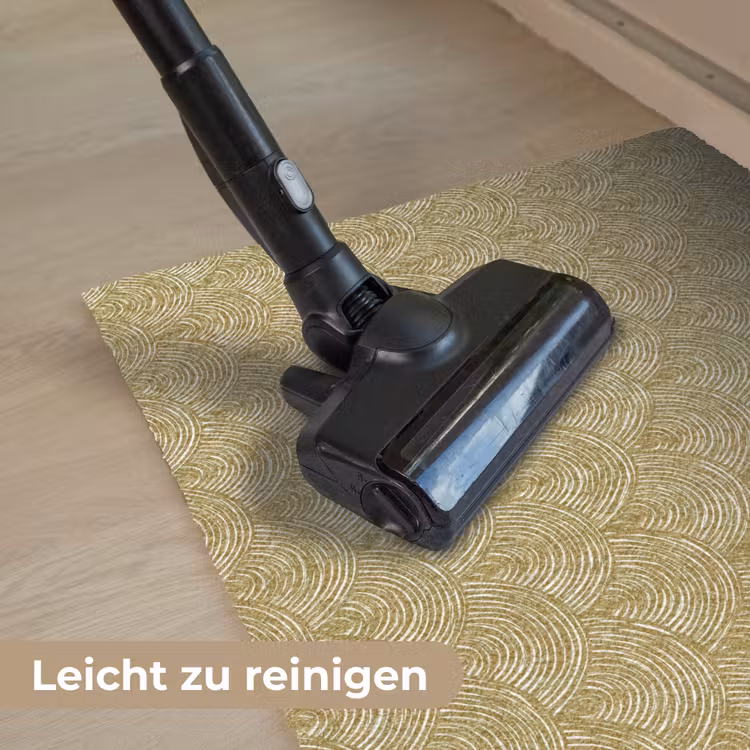 Waaier - Geometrisch - Groen Deurmat klein 898 -reinigen_DE
