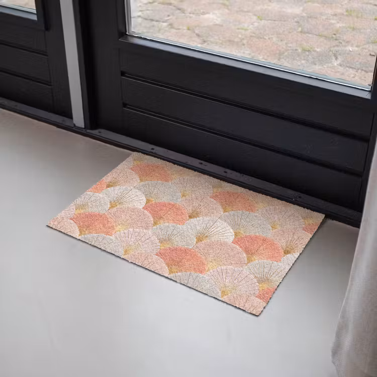 Waaiers - Goud - Roze Deurmat klein 898 -sfeer2