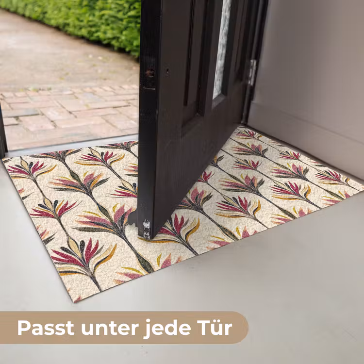 Waaier - Motief - Kleurrijk Deurmat klein 898 -USP_DE