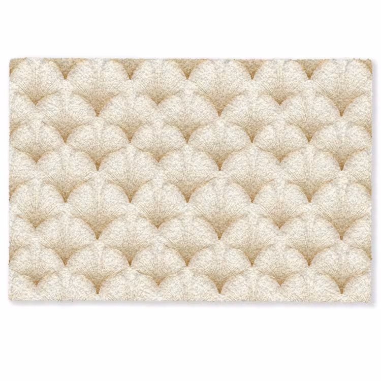 Waaier - Motief - Goud Deurmat klein 898 -zkaufland3d
