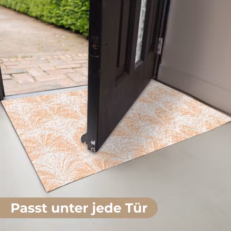 Waaier - Patroon - Perzik Deurmat klein 898 -USP_DE