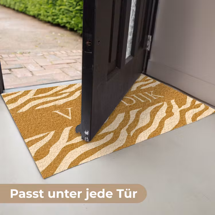 Familie - in - Patroon - Dierenprint Deurmat klein -USP_DE