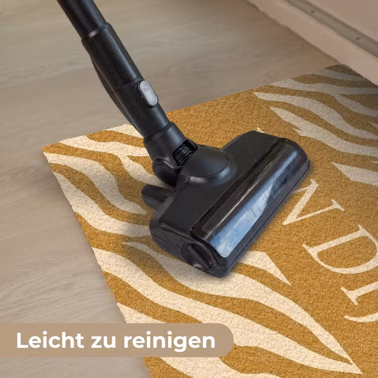 Familie - in - Patroon - Dierenprint Deurmat klein -reinigen_DE