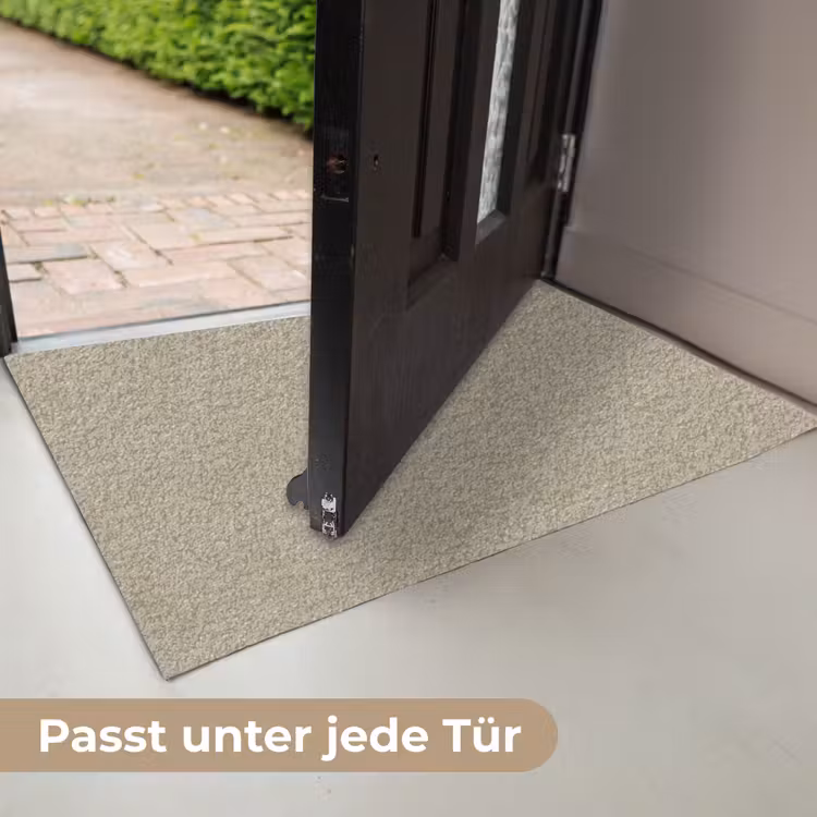 Taupekleur - Gewolkt textuur - Natuurlijk Deurmat klein 898 -USP_DE