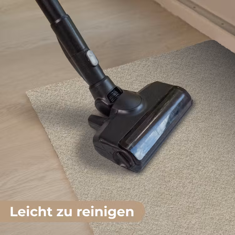 Taupekleur - Gewolkt textuur - Natuurlijk Deurmat klein 898 -reinigen_DE