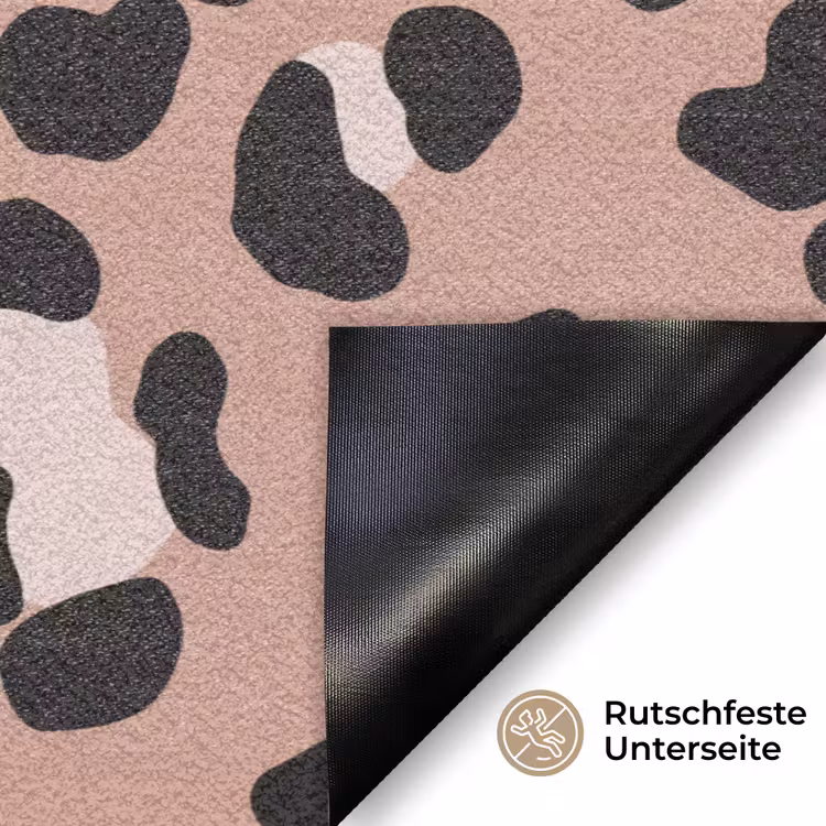 Terracottakleur - Onregelmatig - Luipaard Deurmat klein 898 -antislip_DE