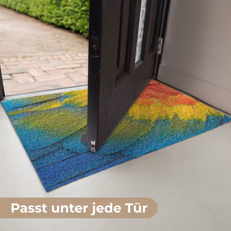 Veren - Ara - Kleurrijk Deurmat klein -USP_DE
