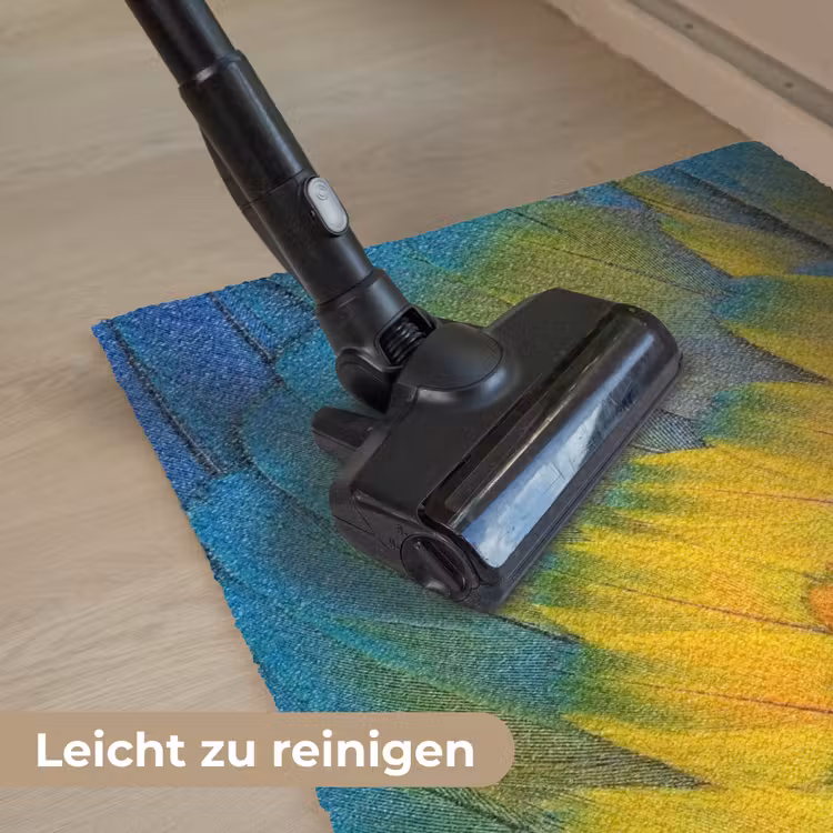 Veren - Ara - Kleurrijk Deurmat klein -reinigen_DE