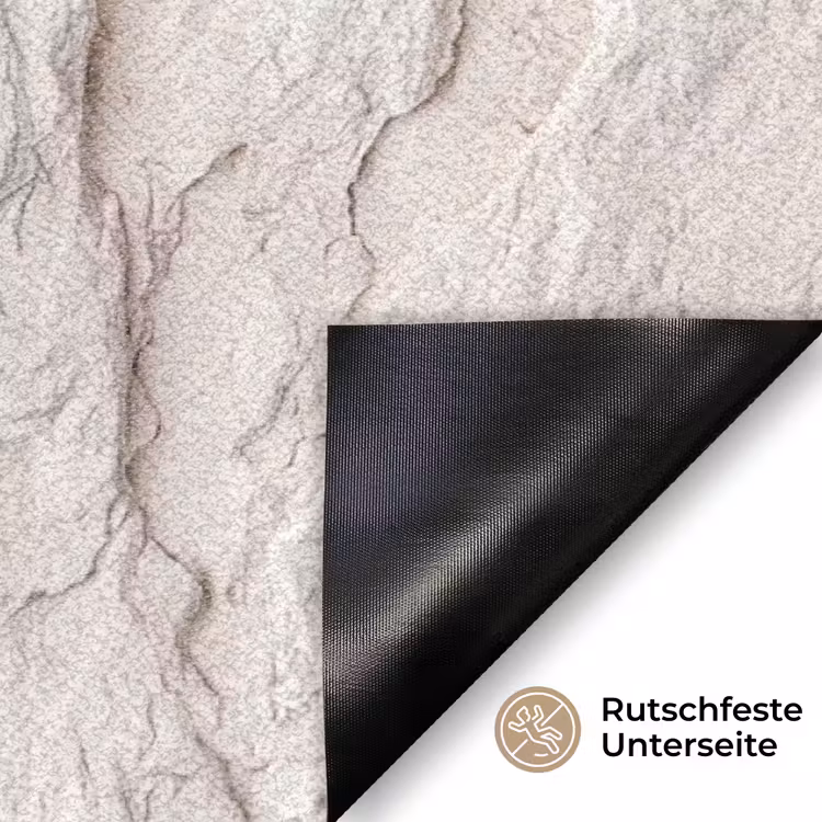 Rots - Structuur - Natuur - Beige - Abstract Deurmat klein -antislip_DE