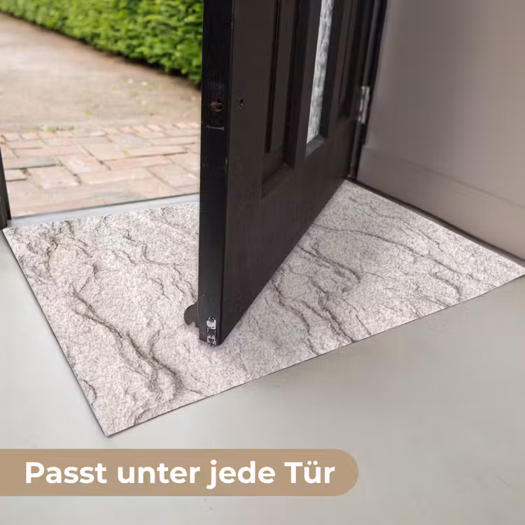 Rots - Structuur - Natuur - Beige - Abstract Deurmat klein -USP_DE