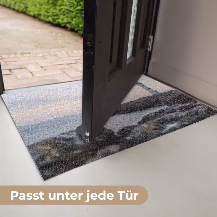 Rotsen - Vuurtoren - Wit Deurmat klein -USP_DE