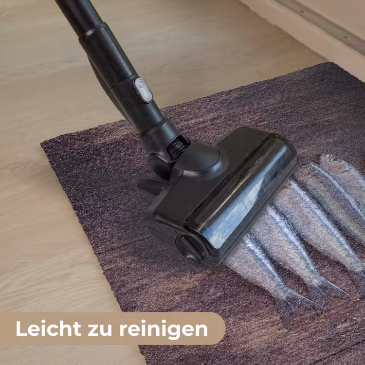 Fußmatte - Fisch – Holz – Essen - Vis - Hout - Eten Deurmat klein